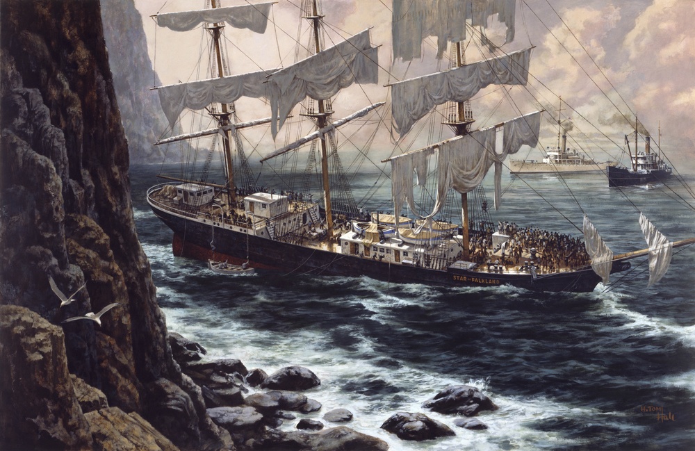 Star of Falkland Rescue by Tom Hall