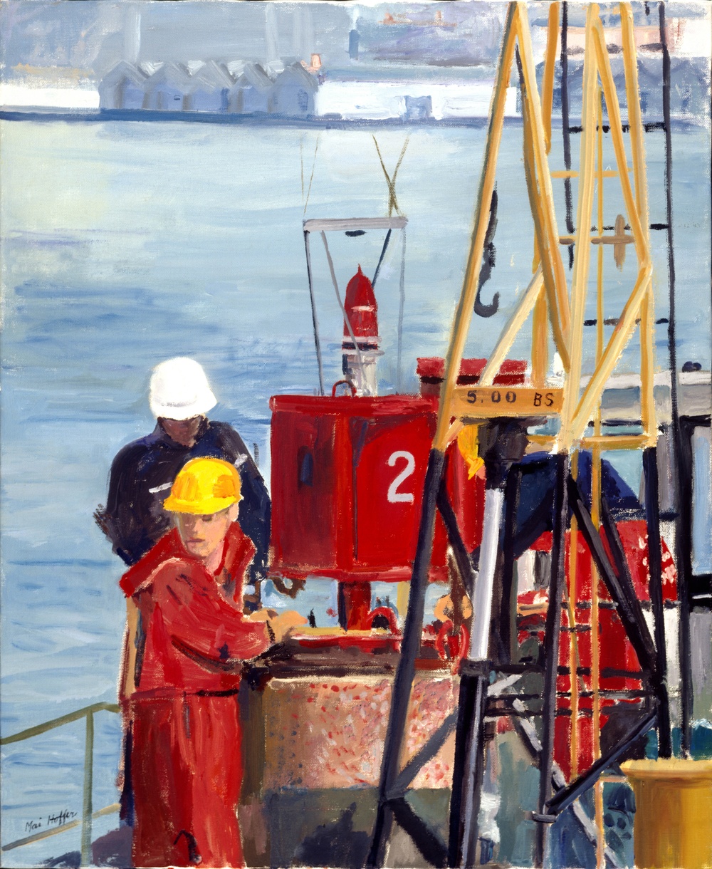 Tending the Buoys by Mai Hoffer