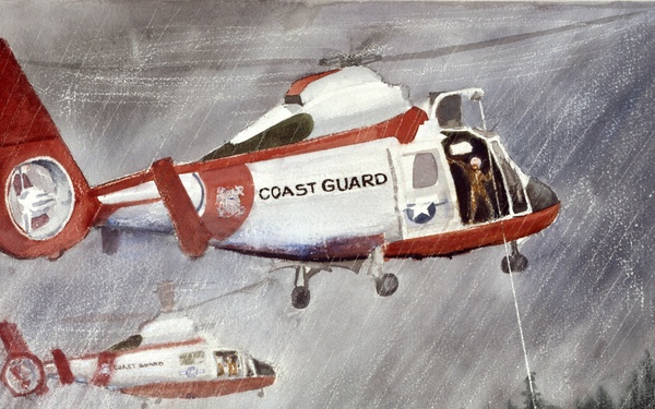 The Dolphin Comes for Rescue by Thomas E. Picard