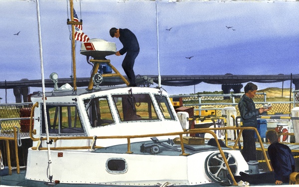 Semper Paratus, Delaware 1987 by Margaret Graham Kranking (ID # 90224)