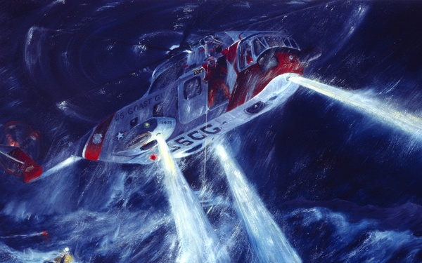 Alaskan Rescue During Storm by Ralph B. Starr (ID #90363)
