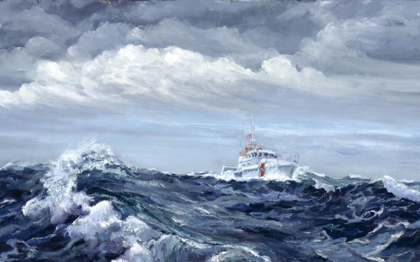 Rough Seas by Mary McGlynn (ID # 90411)