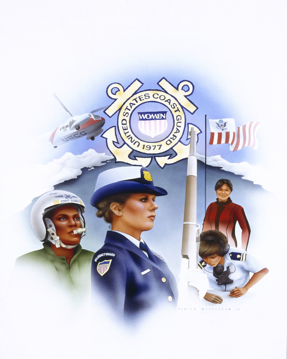 Coast Guard Women at Sea by Andrea Mistretta