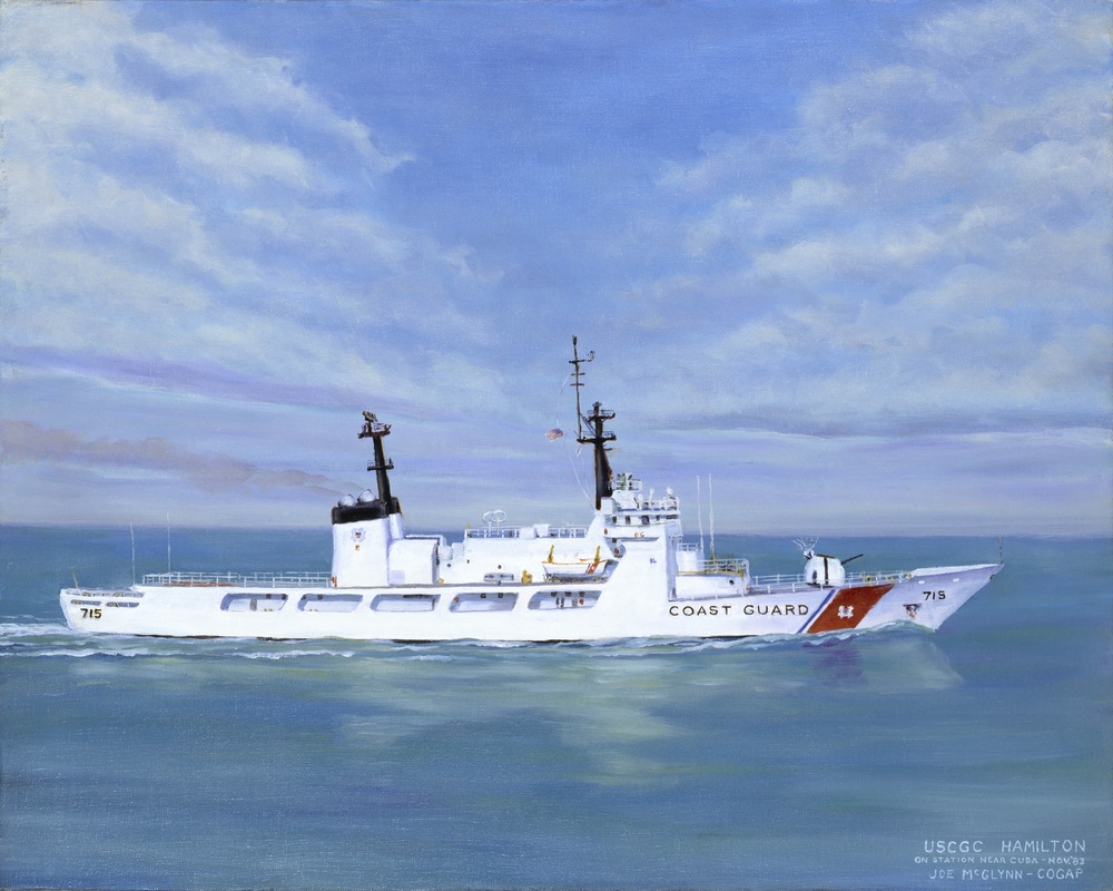 USCGC Hamilton by Joseph McGlynn