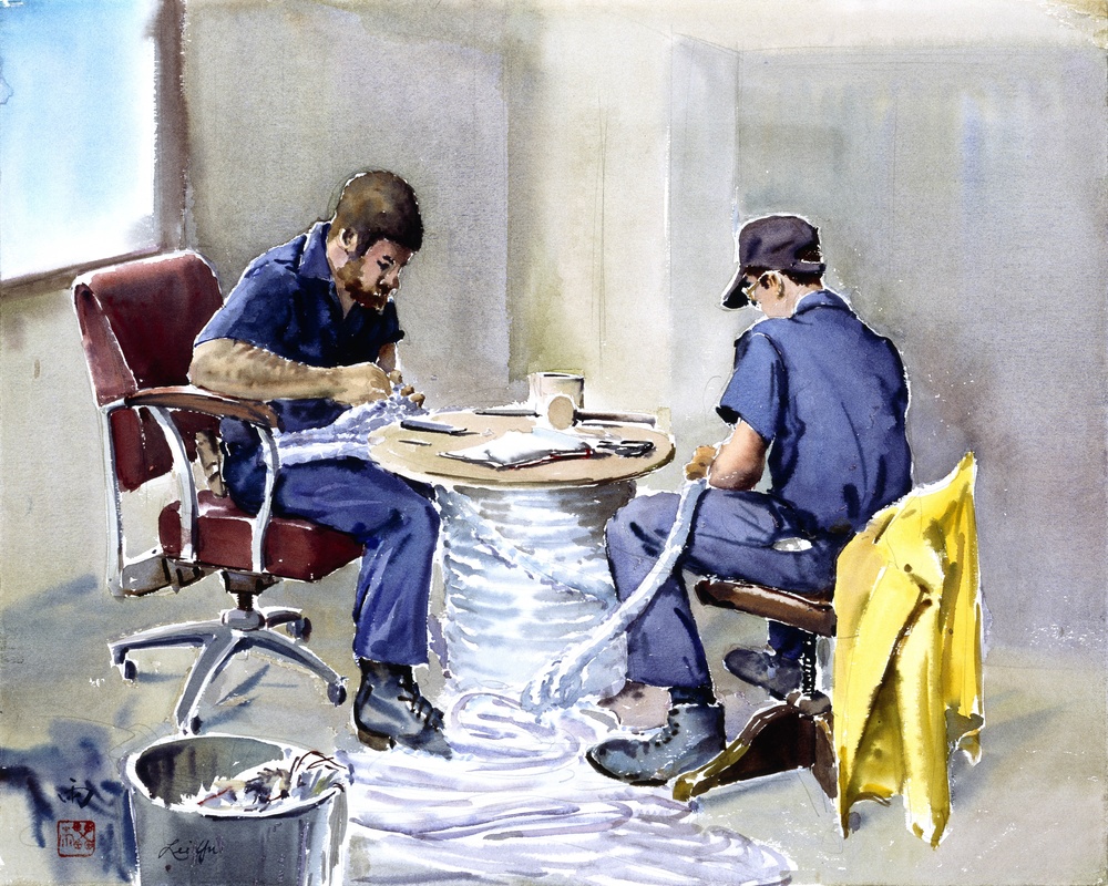 Splicing Line by Lei Yu