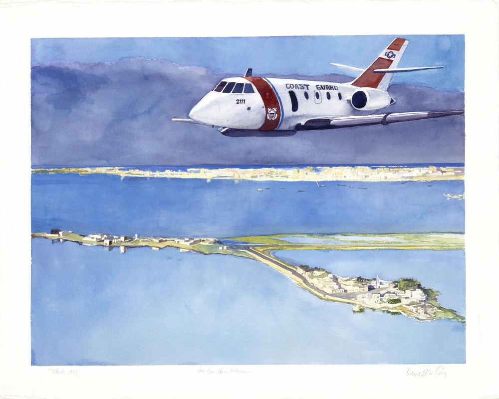 Air Eye Over Barracion by Darrell Orwig