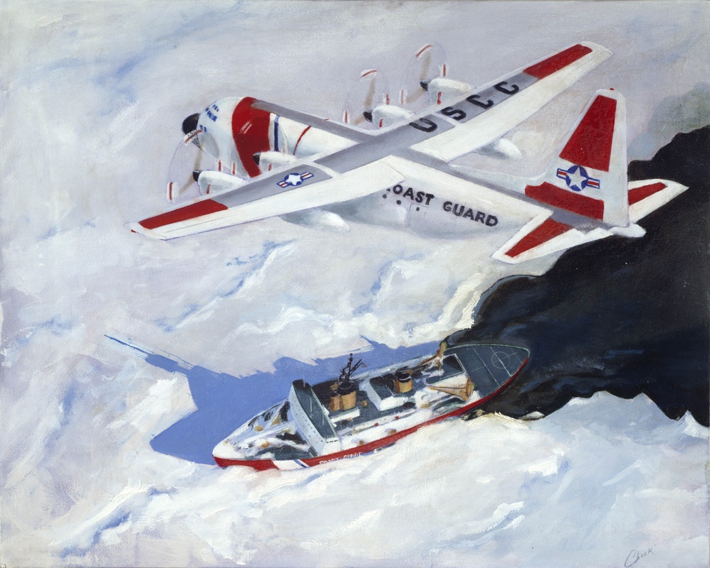 USCG International Ice Patrol by Linda Cheek