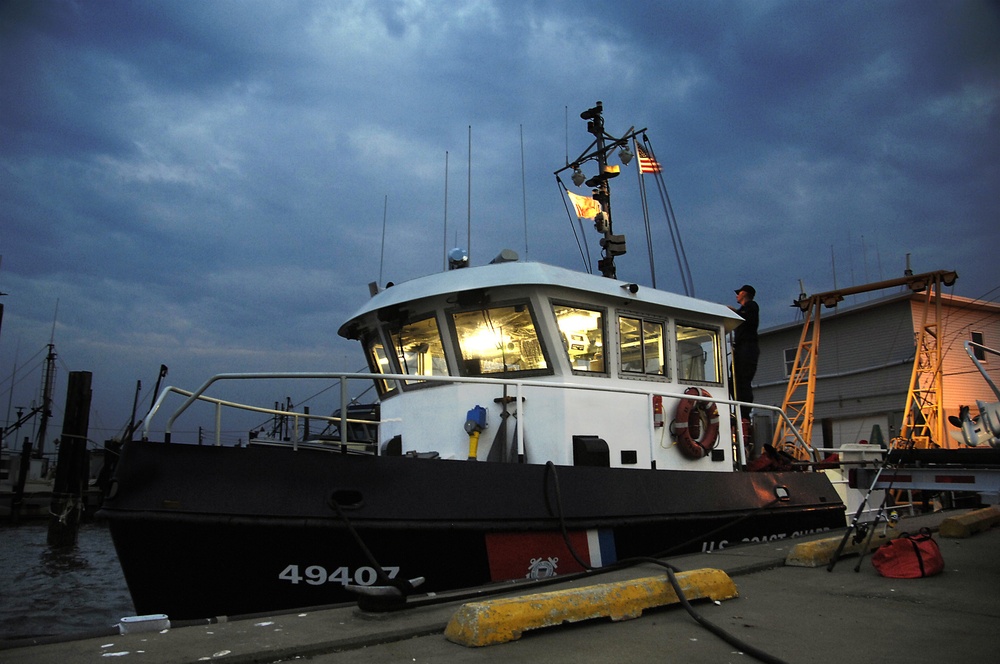 ANT Cape May works buoys off Barnegat, N.J.