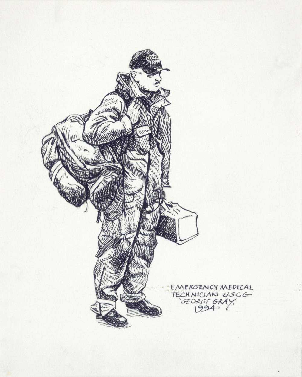 Emergency Medical Technician, USCG by George Gray