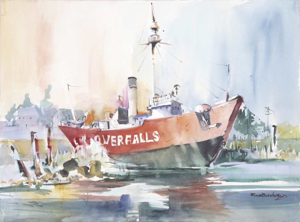 Overfalls: Proud Sentinal of the Past by Rich Buchwald