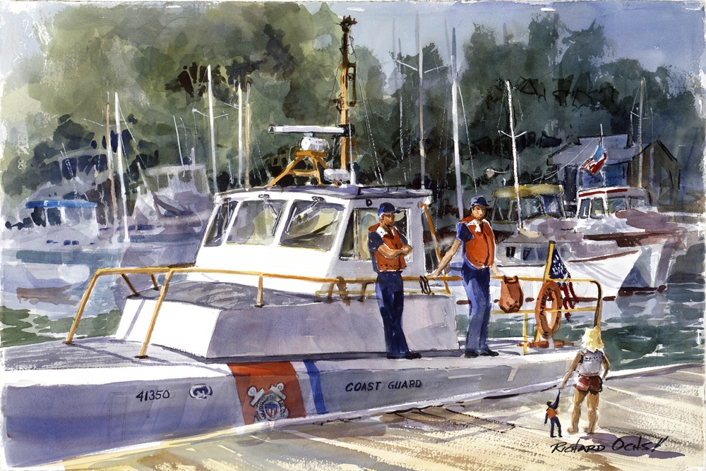 When I Grow Up, I Want to Join the Coast Guard by Richard Ochs