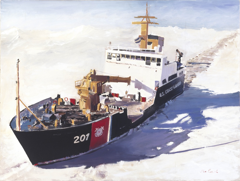 Newly Commissioned Cutter Juniper by Thomas Picard