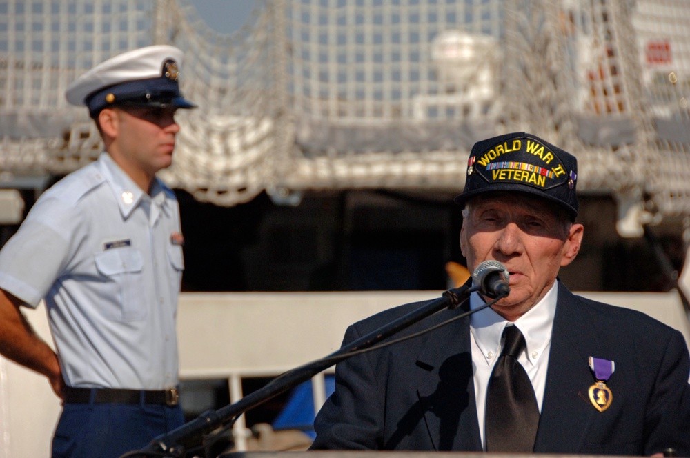Purple Heart ceremony