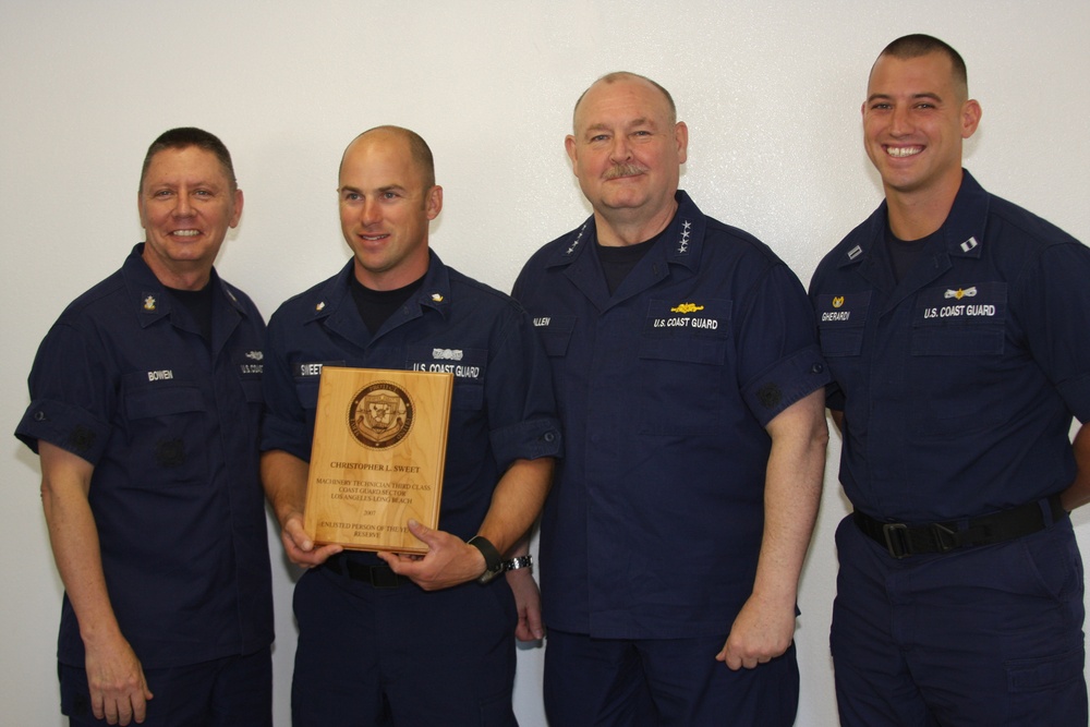 Commandant visits Station Channel Islands