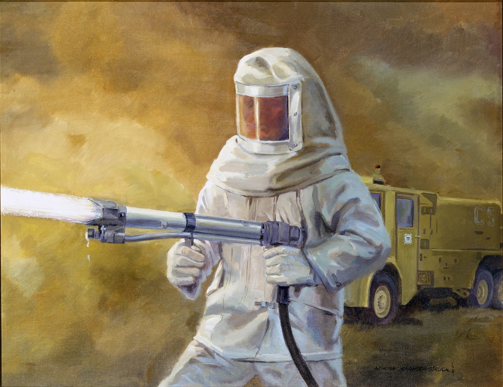 Firefighter by Norma Johansen Struck