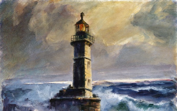 Lighthouse Ruf Stuff by John Wisinski