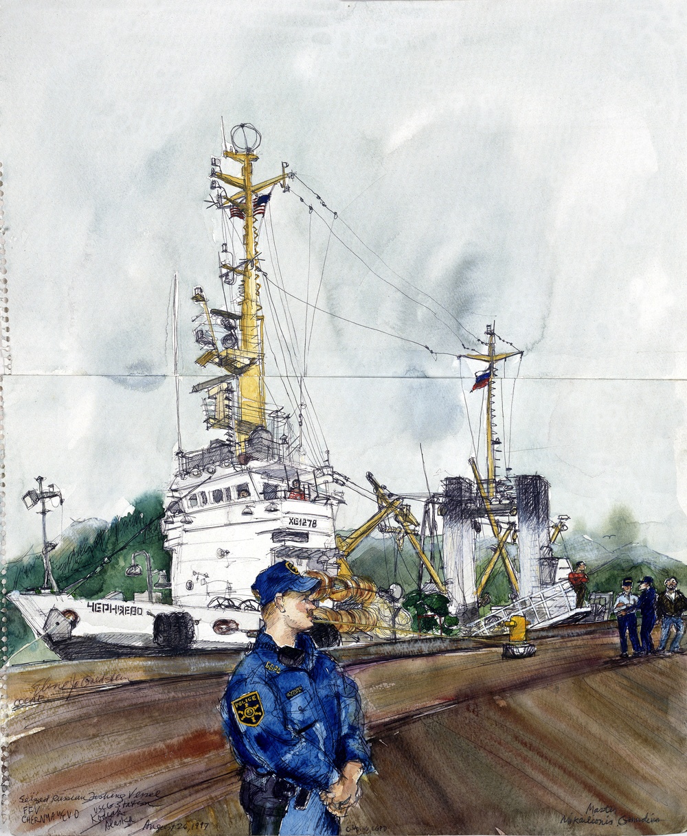 Alaska: Seized Russian Fishing Vessel by Elisse Goldstein