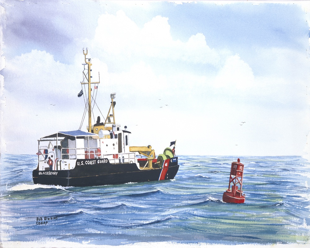 USCGC Blackberry by Robert Blevins