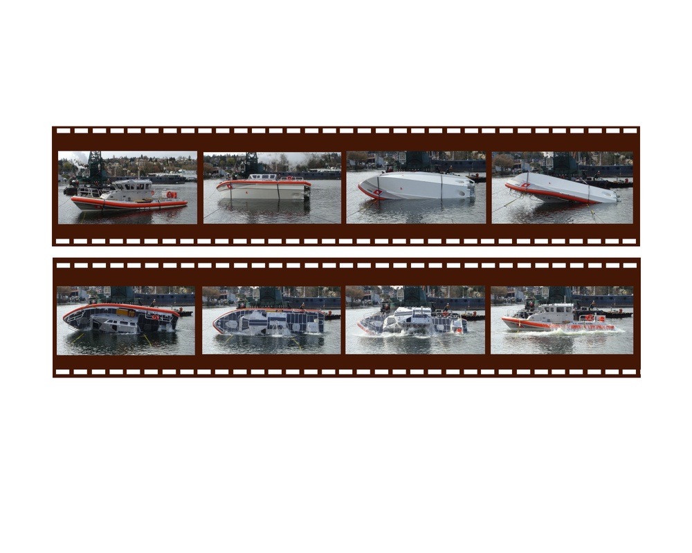 Response Boat Medium (RB-M) Self-Righting Test