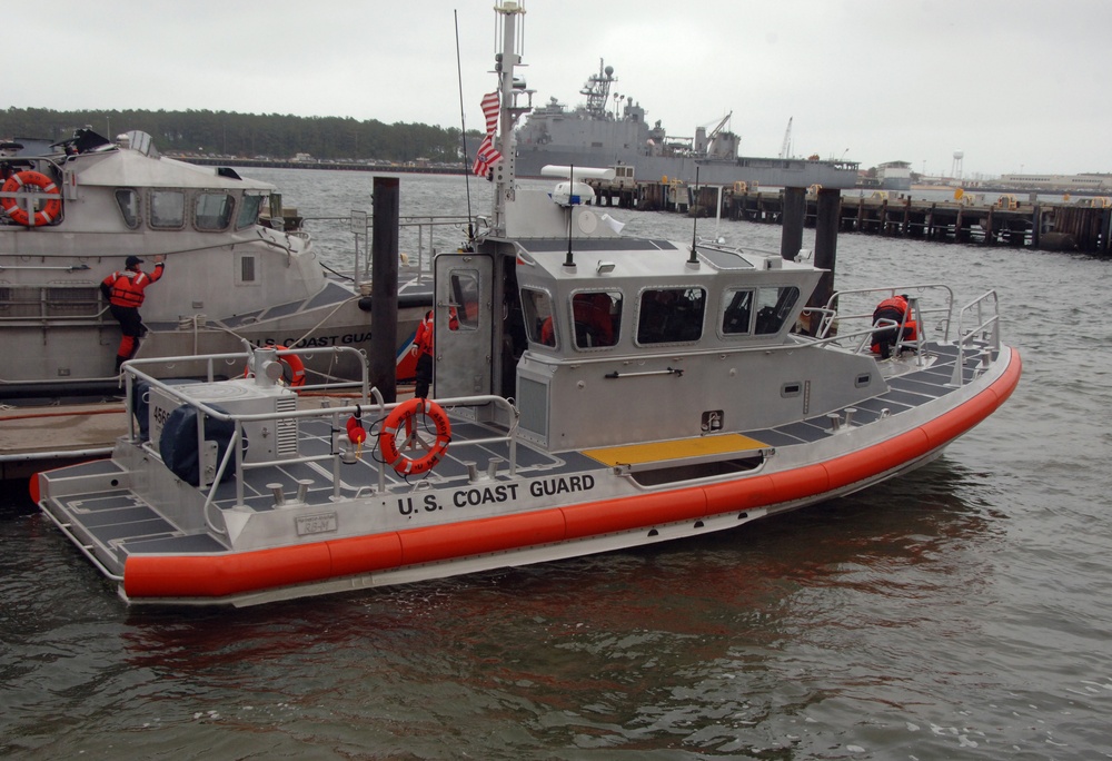 Station Little Creek Recieves Newest Coast Guard Boat