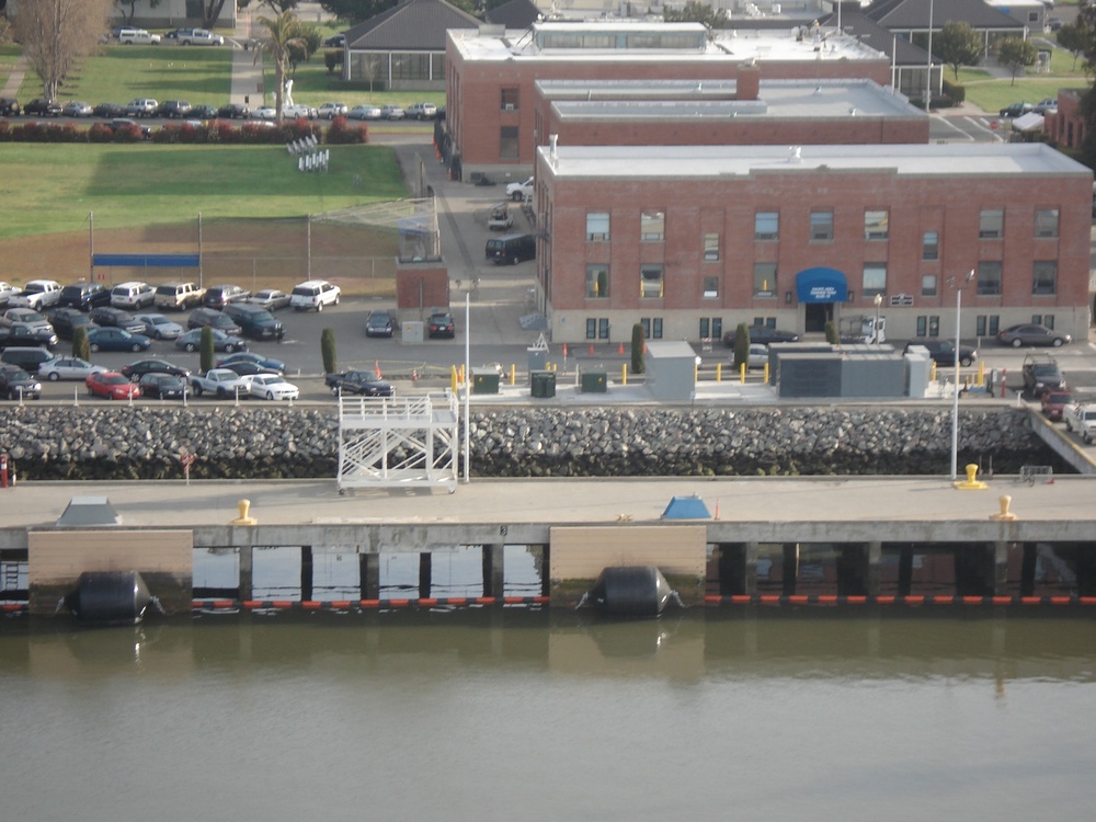 NSC pier renovations at Coast Guard Island