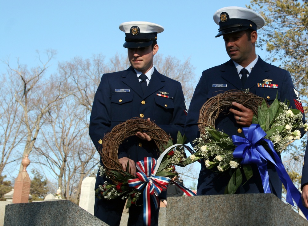 International Ice Patrol members attend 96th Annual Titanic Memorial Service