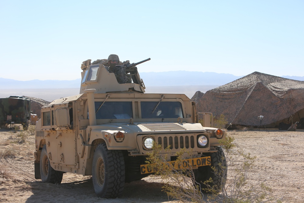 Tactical Convoy training prepares Marines for Exercise Steel Knight 14