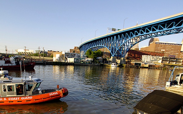 COAST GUARD RESPONDS TO TWO BOATS STRUCK IN CUYAHOGA