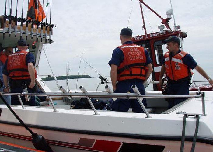 COAST GUARD STATION MARBLEHEAD CONDUCTS SEARCH AND RESCUE