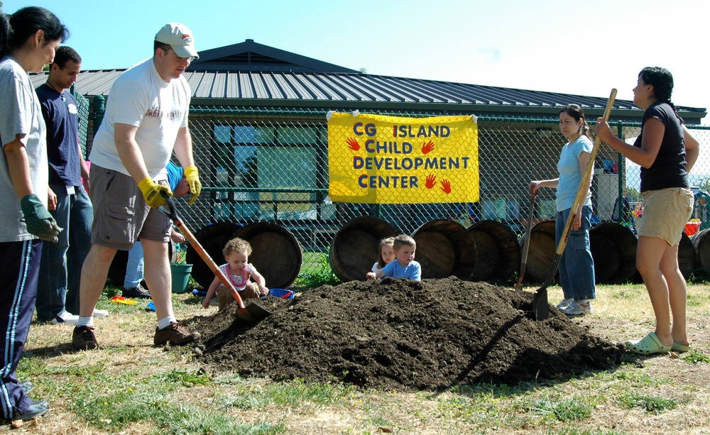 Child Development Center Garden Day