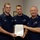 Adm. Allen presents Petty Officer Czako with Letter of Commendat