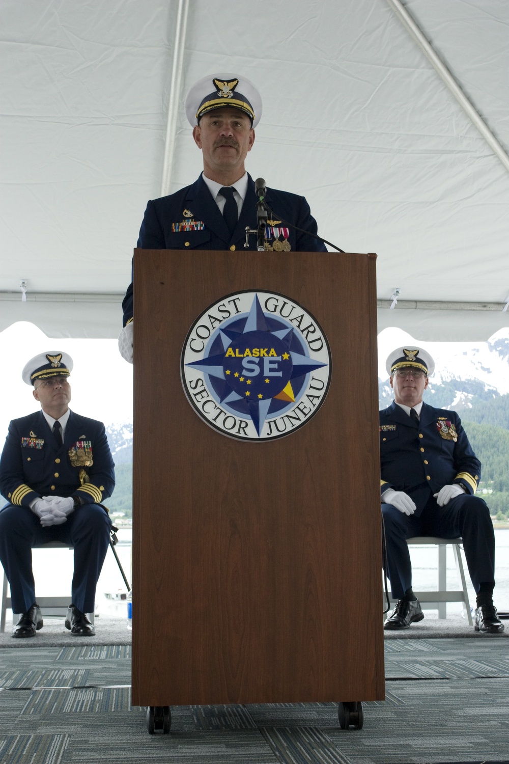 Sector Juneau change of command