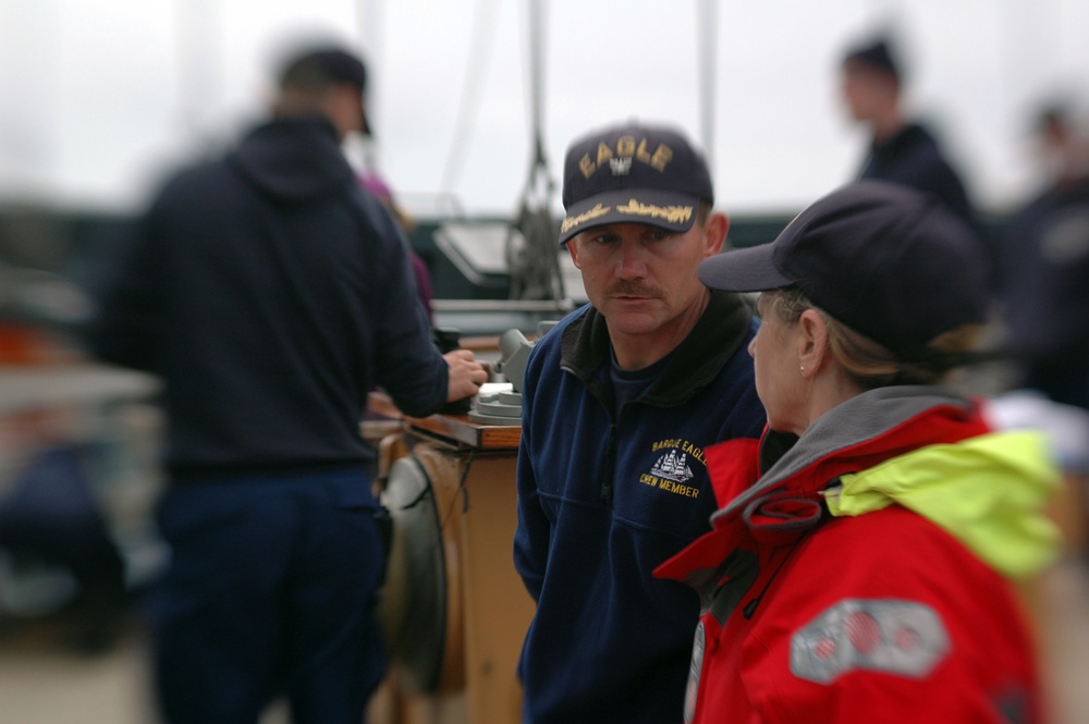 Coast Guard Cutter Eagle embarks to Victoria, B.C. - FOR RELEASE