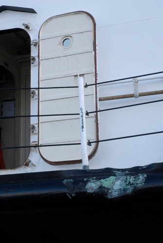 Coast Guard Cutter Morro bay Damage