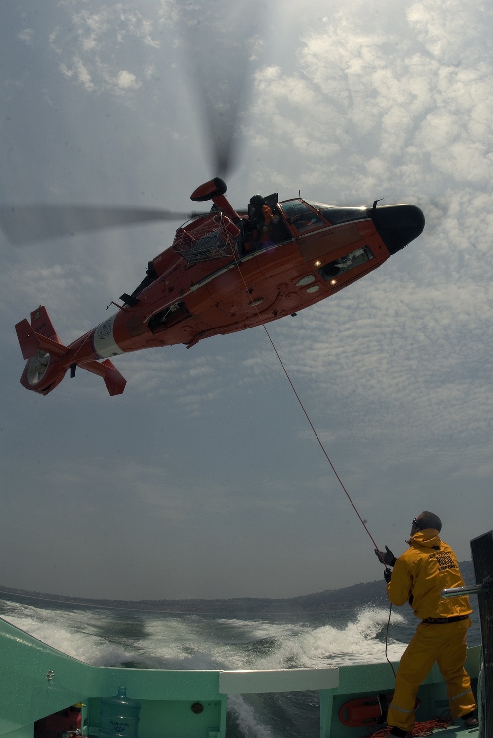 Coast Guard and Baywatch Redondo Training  For Release