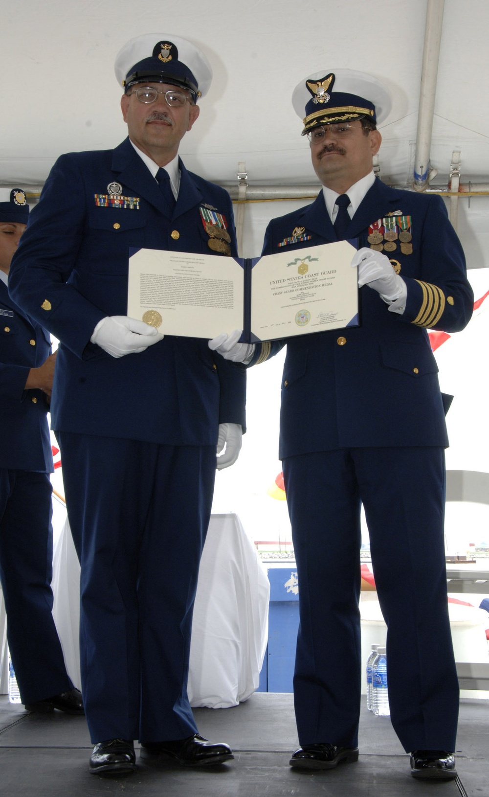 Change of command ceremony