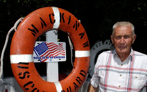 COAST GUARD FANATIC SHOWS OFF COLLECTIBLES