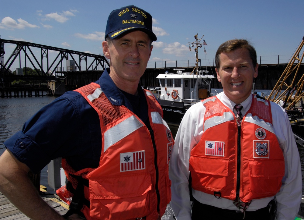 Coast Guard Yard facility tour