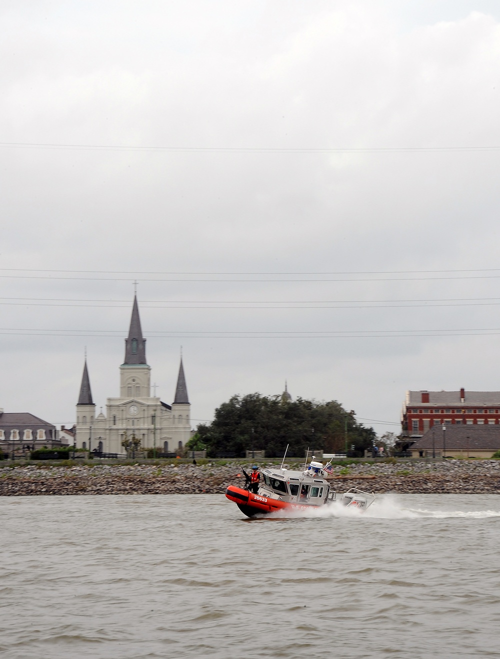 Coast Guard Station New Orleans patrol