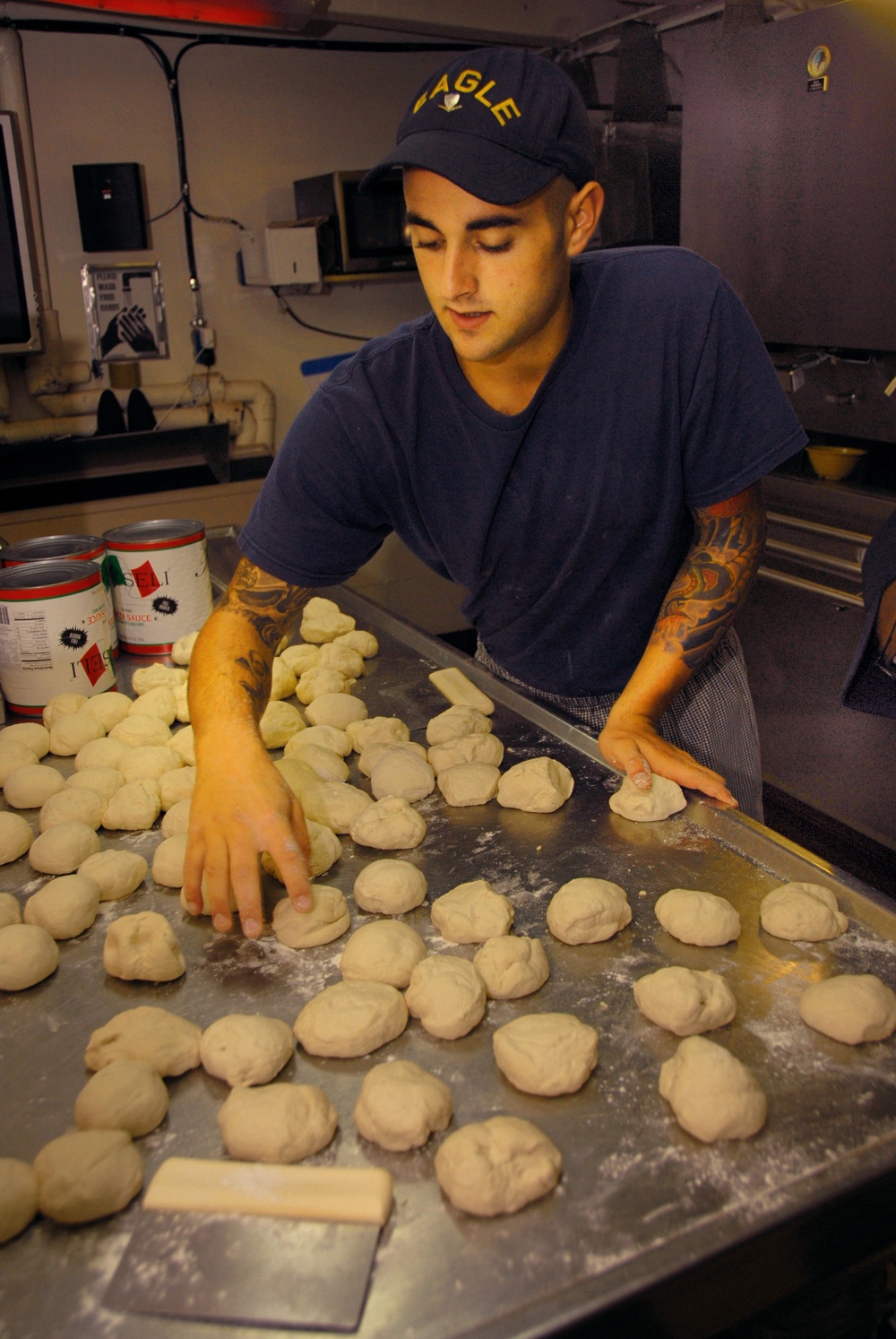 Preparing calzones