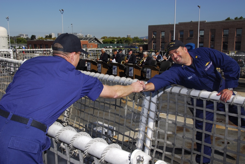 Coast Guard Cutter Morgenthau welcome home