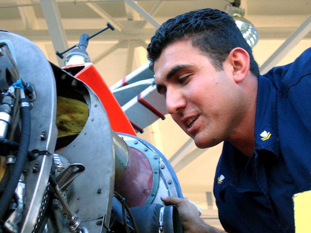HH-65 Inspection at Air Station San Francisco