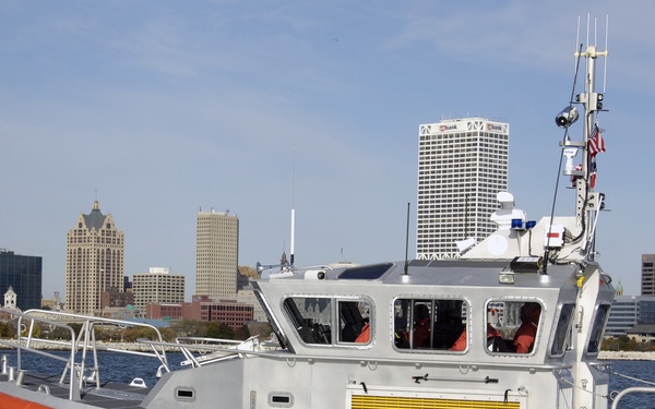 Coast Guard Station Milwaukee debuts its 45-foot RBM