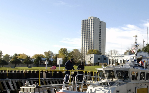 Coast Guard Station Milwaukee with 45-foot RBM