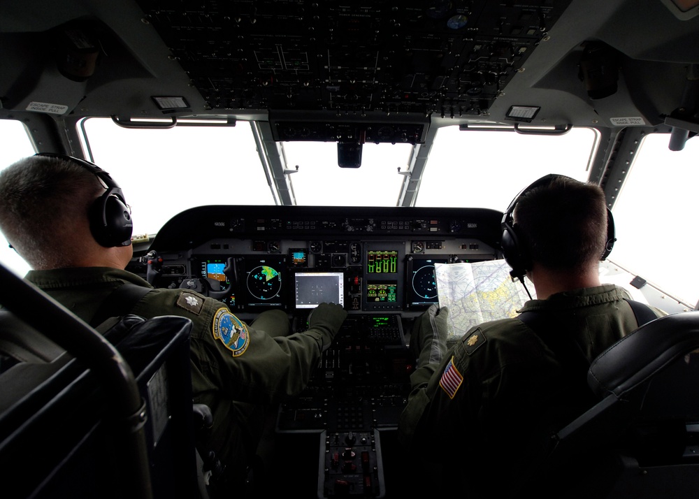 On The Flight Deck of the HC-144A