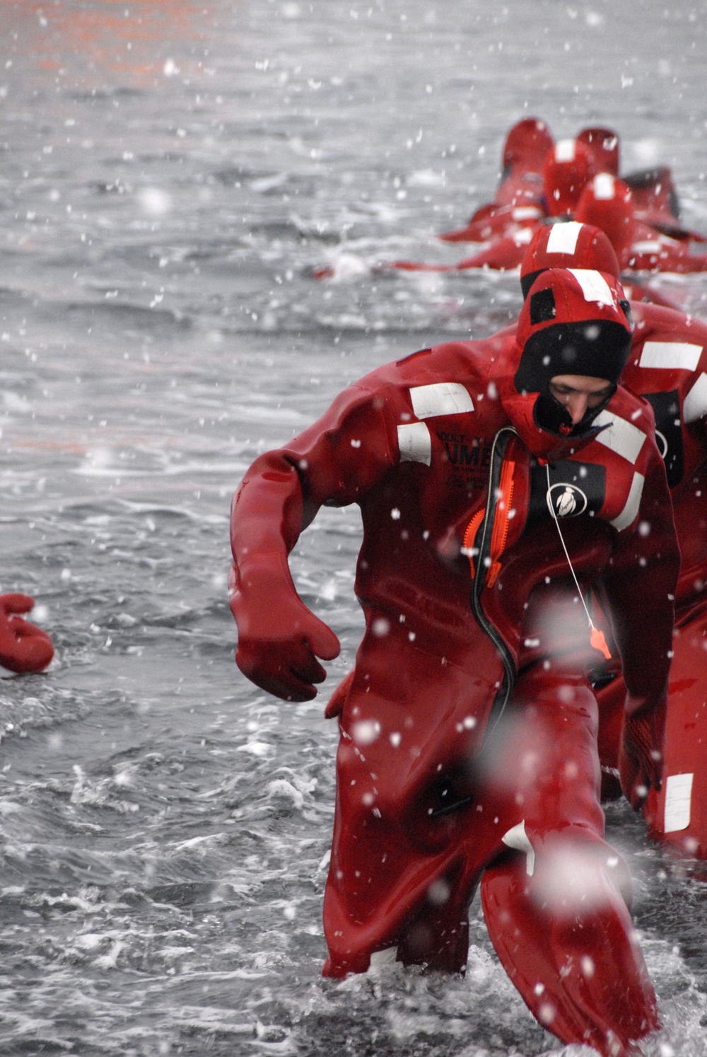 Annual aircrew wet drill training