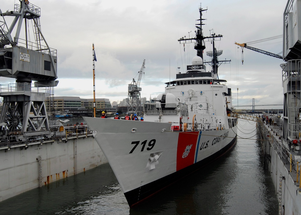 The Coast Guard Cutter Boutwell Refloated
