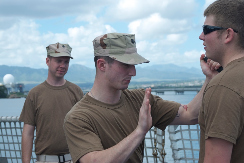 Anti-Terrorism Force Protection training
