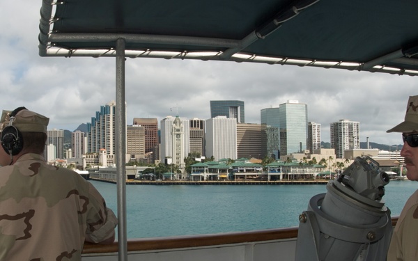 Leaving Honolulu
