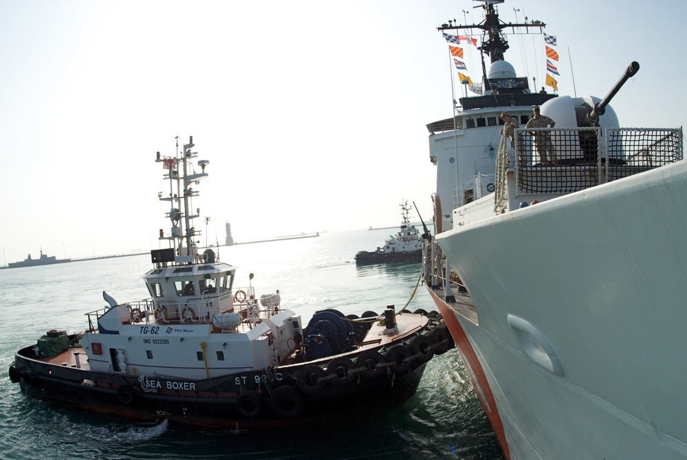 Coast Guard Cutter Boutwell activity